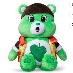 Stranger Things x Care Bear exclusive BRAND NEW GOOD LUCK BEAR as WILL PLUSH 9in